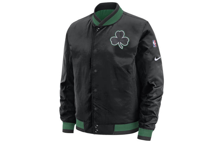 Nike Nike Jackets Men's Black Green Baseball Collar Moderate Other