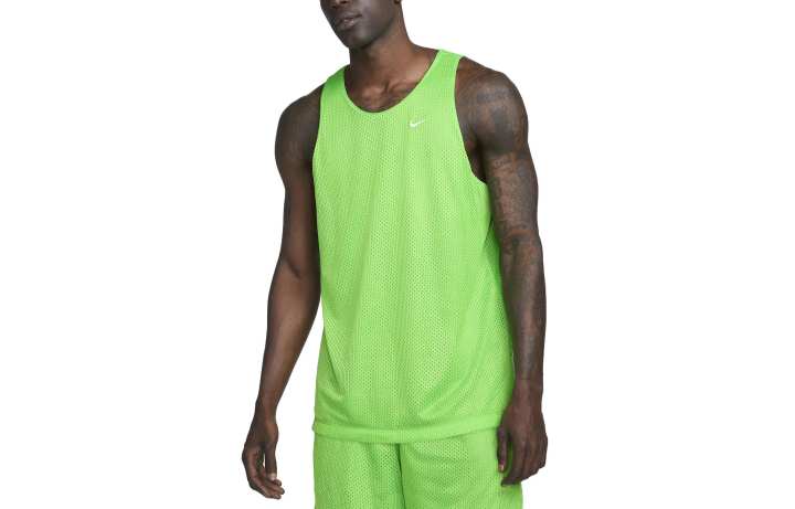 Nike Nike Tank Tops Men's Green Crew Neck Moderate Straight Fit