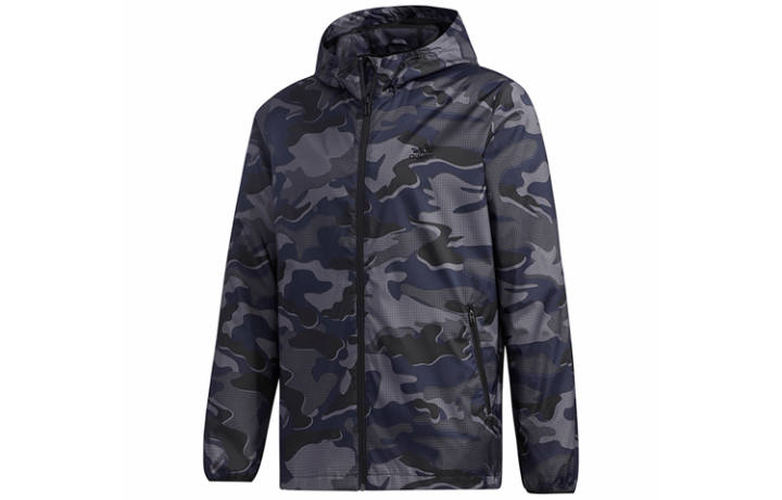 Adidas Adidas Jackets Men's Black Hooded Moderate Other