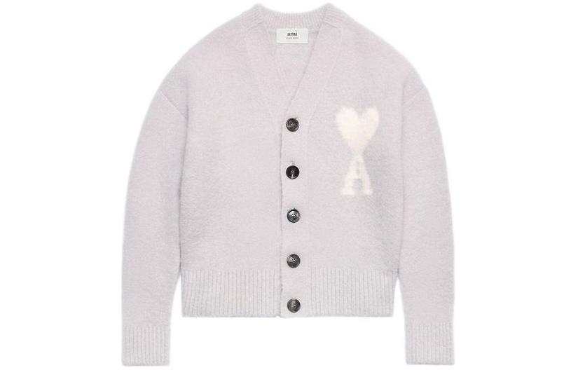 AMIPARIS Paris Ami De Coeur Knitted Buttoned Cardigan