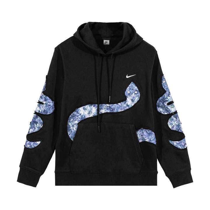 Nike Nike Sweatshirts Unisex Black Hooded Thickened Regular