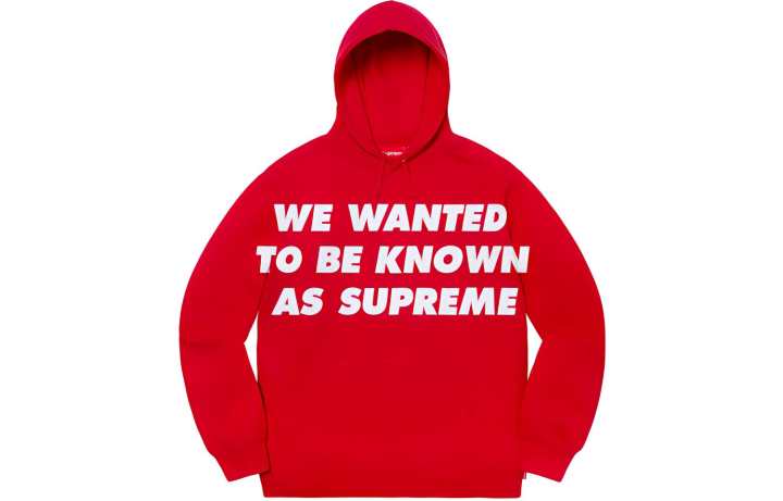 Supreme Supreme Known As Hooded Sweatshirt