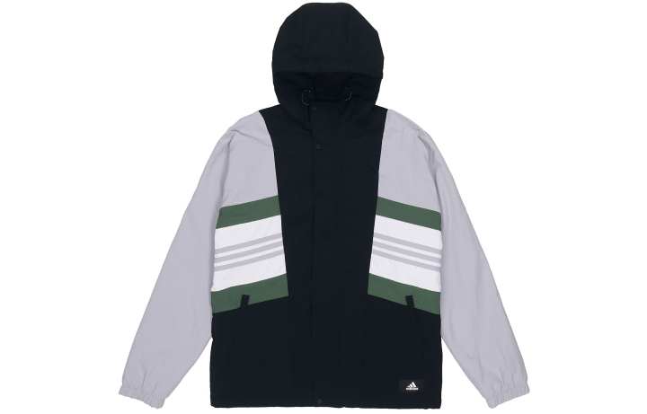 Adidas Adidas Jackets Men's Silver Gray Hooded Thickened Other