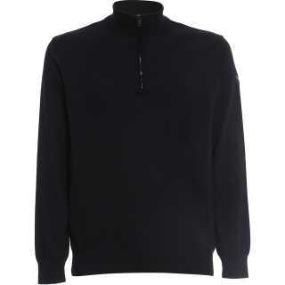 Paul & Shark half-zip high-neck jumper