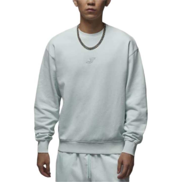 Jordan Jordan Tatum Sweatshirt Men's Fir Wood Light Blue Gray