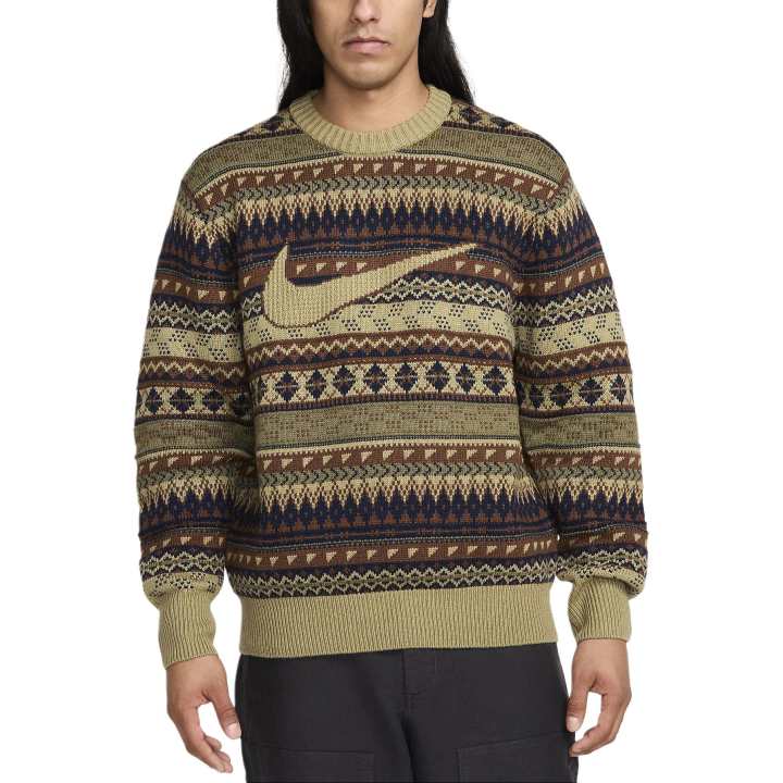 Nike Nike Swoosh Sweater Men's Unisex Olive
