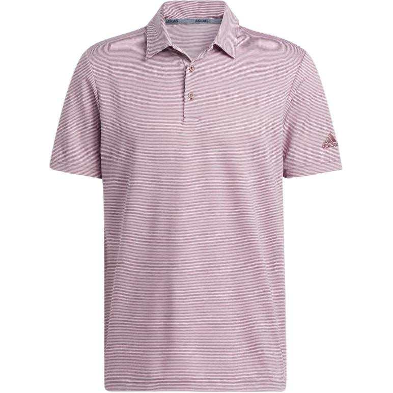 Adidas Adidas Polo Shirts Men's Lilac Polo Collar Moderate Straight Fit