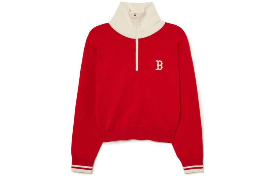 MLB College Style Series Knitwear Unisex Red Turtleneck Moderate Other