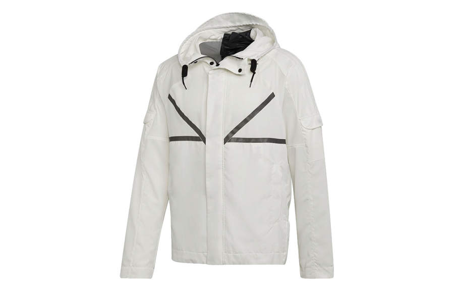 Adidas Originals Jackets Men's Jade White Hooded Moderate Other