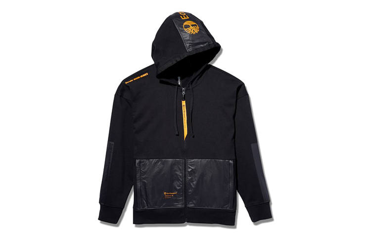 Timberland Jackets Men's Black Hooded Moderate Other