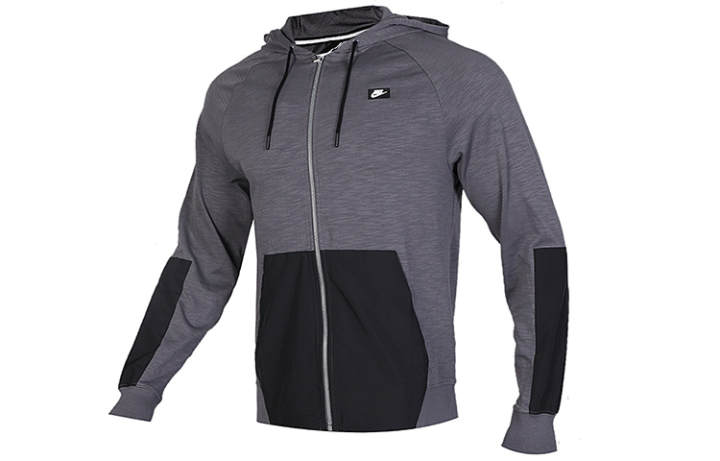Nike Nike Jackets Men's Gray Hooded Moderate Other