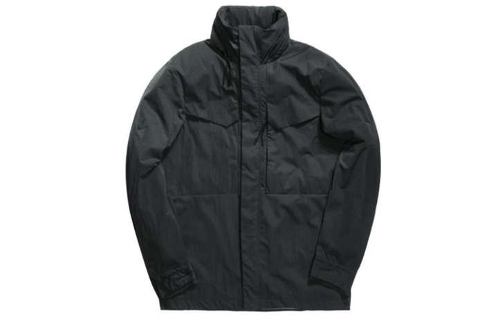 Nike Nike Jackets Men's Gray Green Detachable Hood Thickened Other