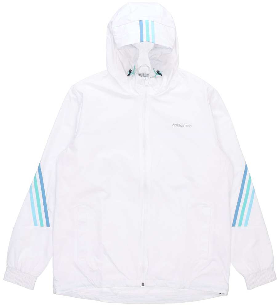 Adidas Neo Jackets Men's White Hooded Moderate Other