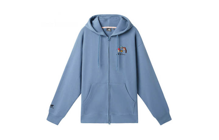 New Balance New Balance Jackets Unisex Blue Hooded Moderate Other