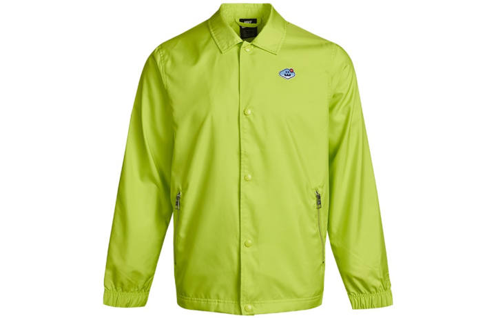 Nike Nike Jackets Men's Green Lapel Moderate Other