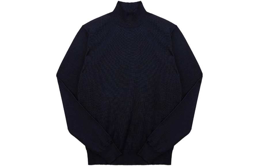 PRADA PRADA Sweaters Men's Blue Turtleneck Moderate Other