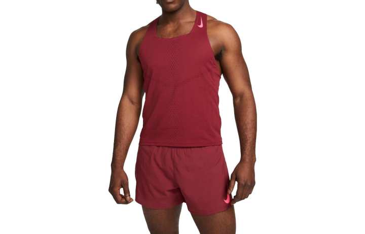 Nike Nike Tank Tops Men's Burgundy Crew Neck Moderate Other