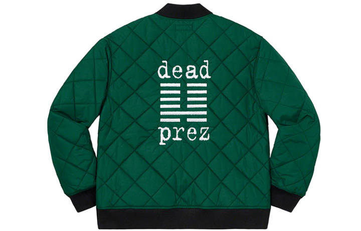 Supreme Supreme Dead Prez Quilted Work Jacket
