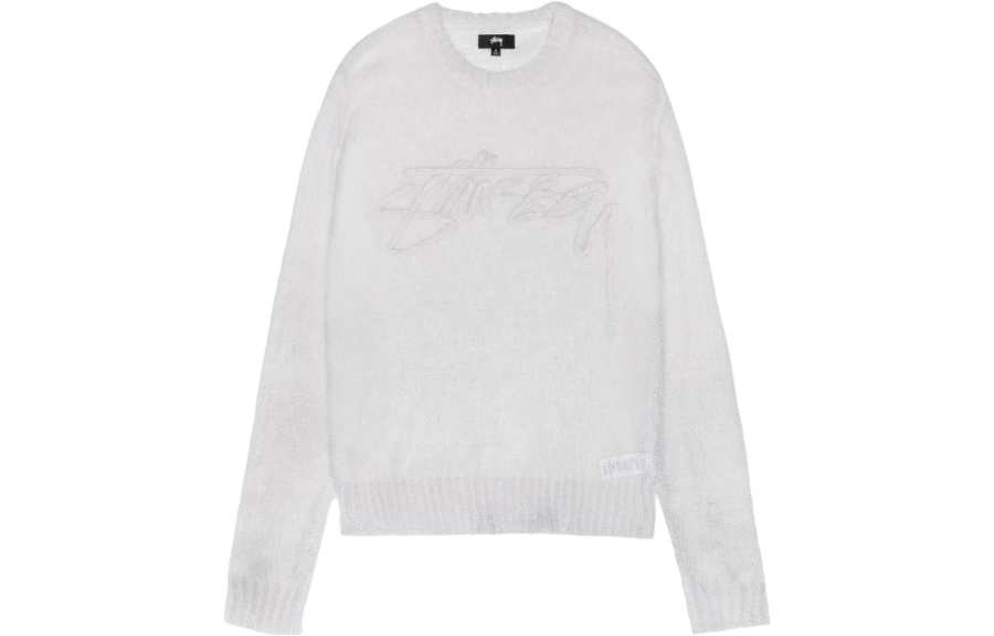 Stussy Loose Knit Logo Sweater