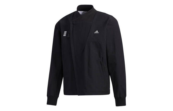 Adidas Adidas Jackets Men's Black V Neck Moderate Pilot