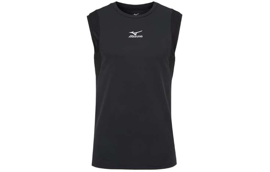 Mizuno Tank Tops Men's Black Crew Neck Moderate Other