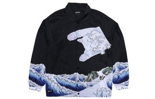 RIPNDIP Jackets Unisex Black Lapel Moderate Other