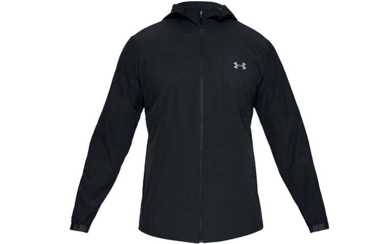 Under Armour Men's Vanish Woven Hooded Jacket Black