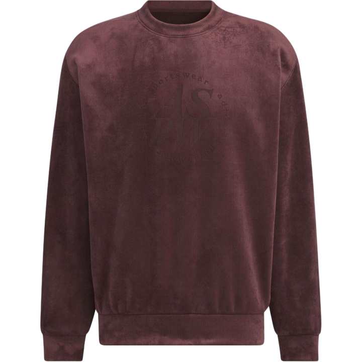 Adidas Adidas Sweatshirt Unisex Dark Gray Brown