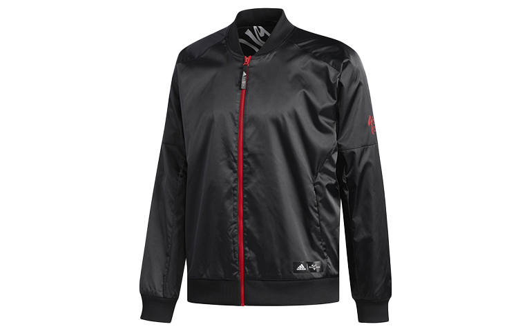 Adidas Adidas CNY Collection Jackets Men's Black Stand Collar Moderate Other