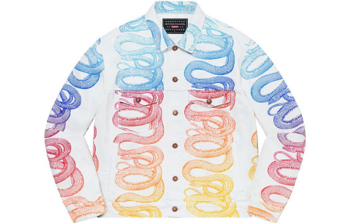 Supreme Supreme X Hysteric Glamour Snake Denim Trucker Jacket