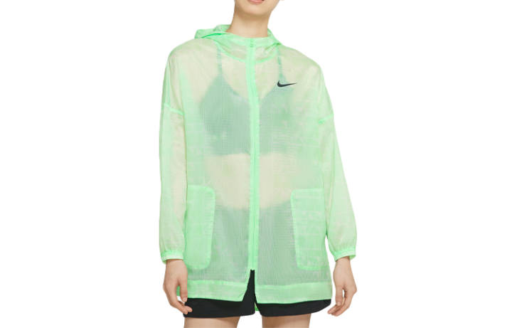 Nike Nike Jackets Women's Calm Yellow Cucumber Green Hooded Thin Other