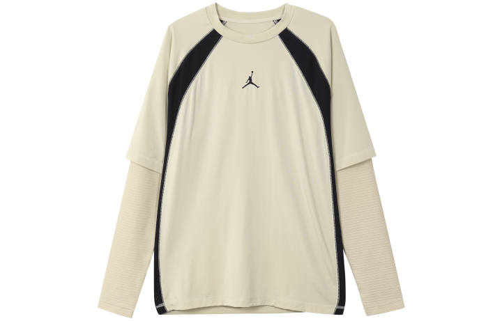 Jordan Jordan Knitwear Men's Khaki Crew Neck Moderate