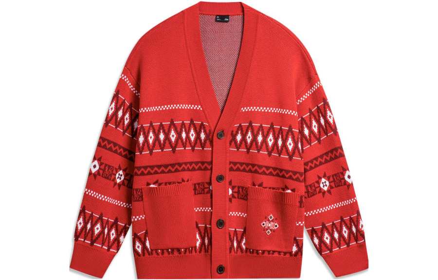 Li-Ning Li Ning Sports Trendy Collection Knitwear Men's Vermilion