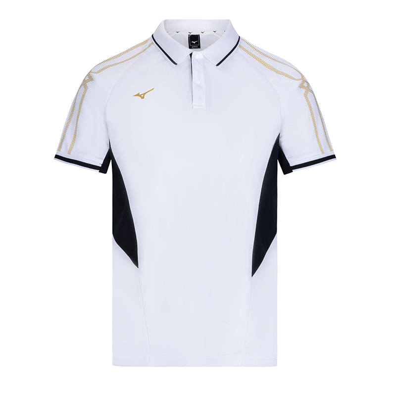 Mizuno Polo Shirts Unisex Polo Collar Moderate Other