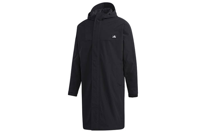 Adidas Adidas Jackets Men's Black Hooded Moderate Other