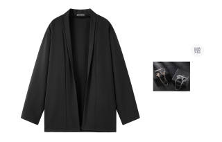Minfinity Knitwear Unisex Lapel Moderate Cardigan