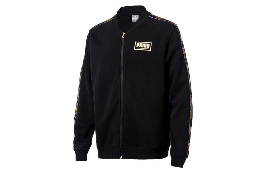 PUMA PUMA Jackets Men's Black Baseball Collar Moderate Other