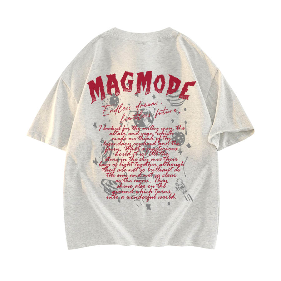 Magmode Magmode T Shirts Unisex Crew Neck Moderate