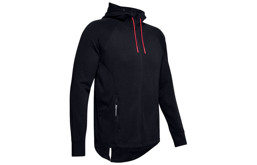 Under Armour Jackets Men's Black Hooded Moderate Other