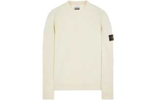 STONE ISLAND Logo Patch Crewneck Jumper