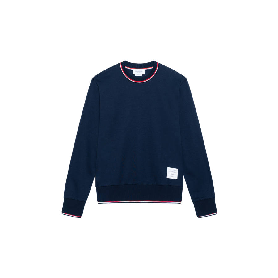 THOM BROWNE THOM BROWNE Long-Sleeved Crewneck Sweater