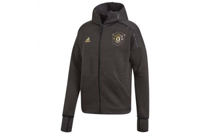 Adidas Adidas Manchester United Jackets Men's Black Hooded Moderate Other
