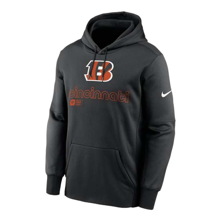 Nike Nike Cincinnati Bengals Men's Nike Therma Nfl Pullover Hoodie