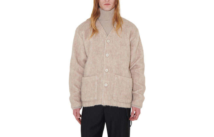 OUR LEGACY Textured-knit Cardigan
