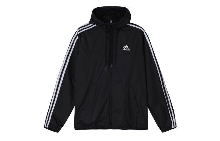 Adidas Adidas Jackets Men's Black Hooded Moderate Other