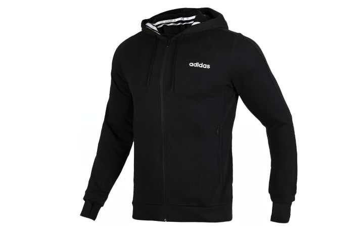 Adidas Adidas Jackets Men's Black Hooded Moderate Other