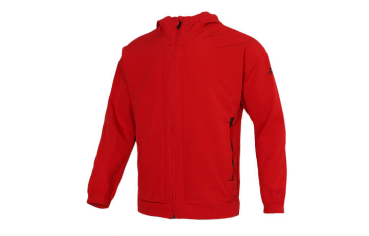 Adidas Adidas Jackets Men's Red Hooded Moderate Other
