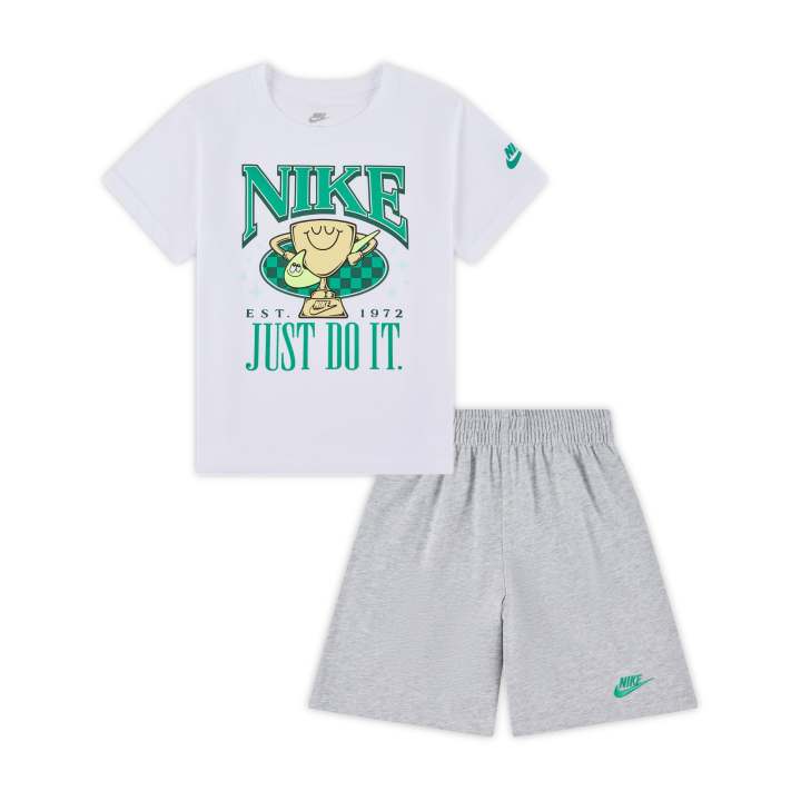 Nike Nike Casual Sportswear Light Smoke Gray Children Aged 3 7 Years Old