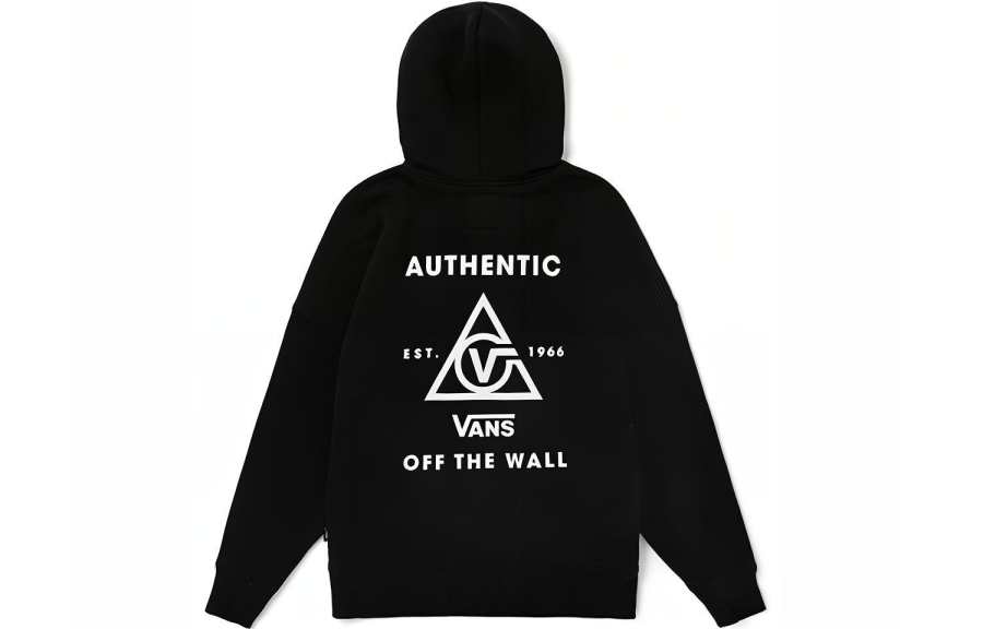 Vans Vans Jackets Unisex Black Hooded Thickened Other