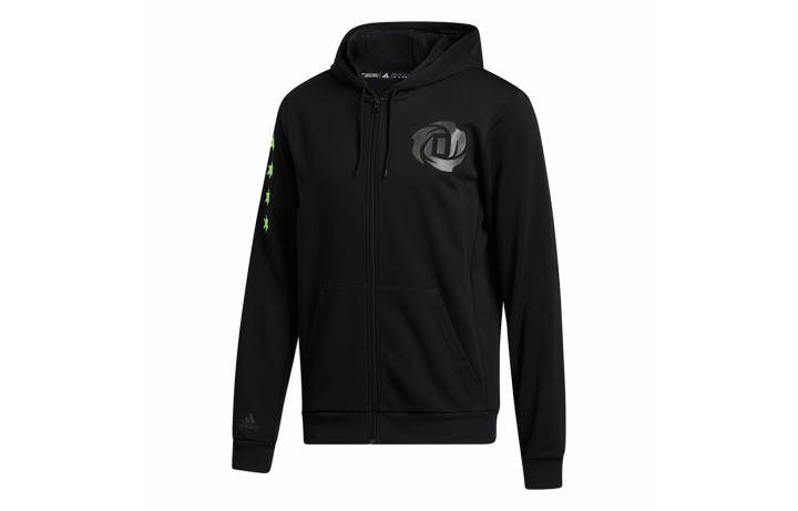 Adidas Adidas Jackets Men's Black Hooded Moderate Other